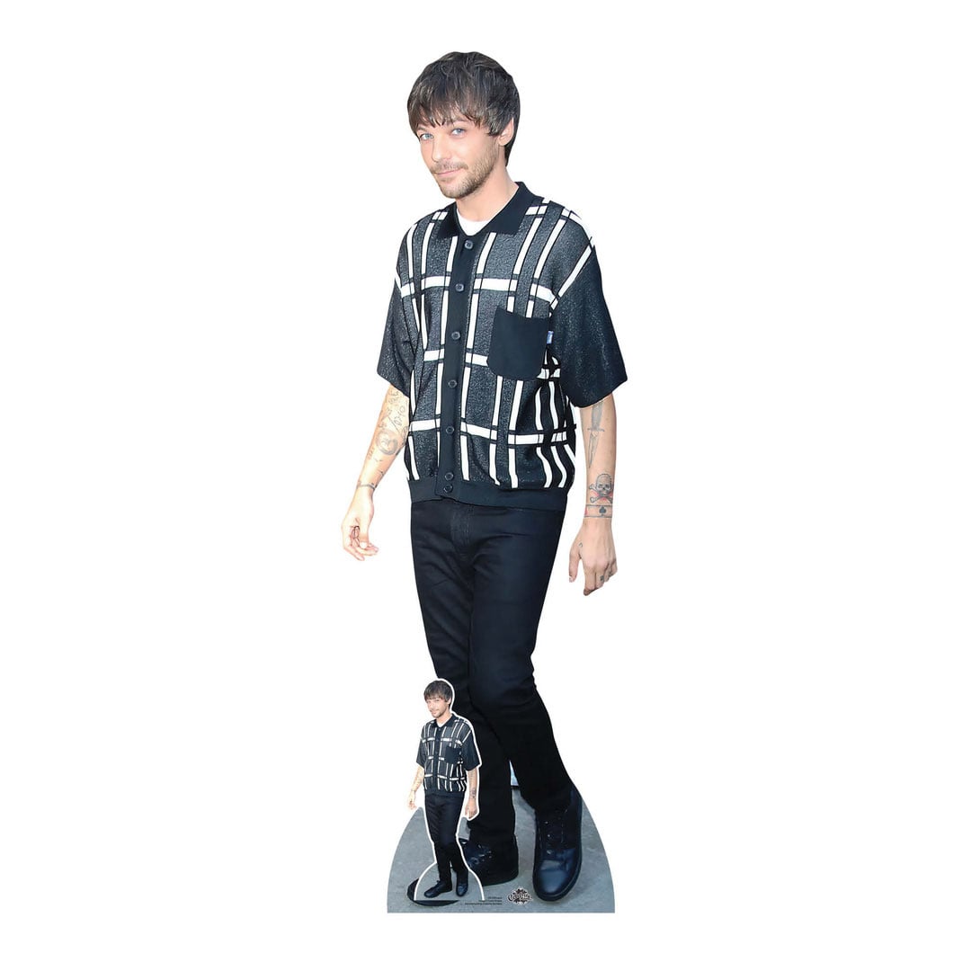 Louis Tomlinson Cardigan Lifesize Cardboard Cutout 173cm