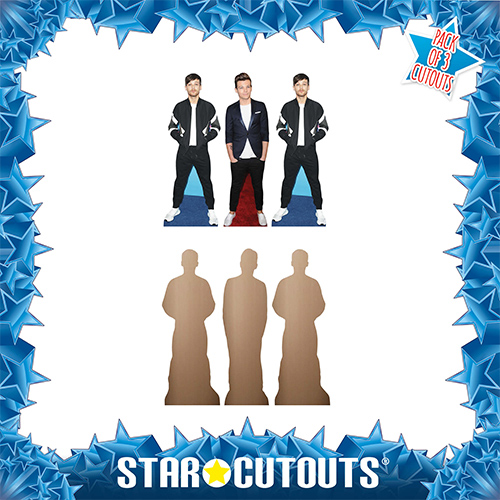 Louis Tomlinson Table Top Cardboard Cutouts - Pack of 3 Product Gallery Image