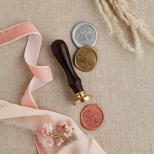 Love Script Wax Seal Stamp