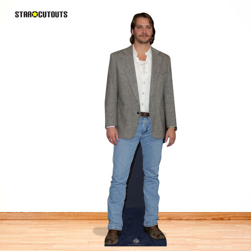 Luke Grimes Grey Suit Jacket Lifesize Cardboard Cutout 186cm Product Gallery Image