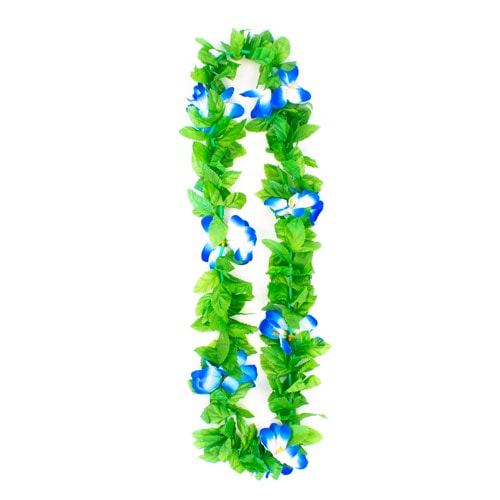 Assorted Lulani Hawaiian Fabric Flower Lei Product Gallery Image