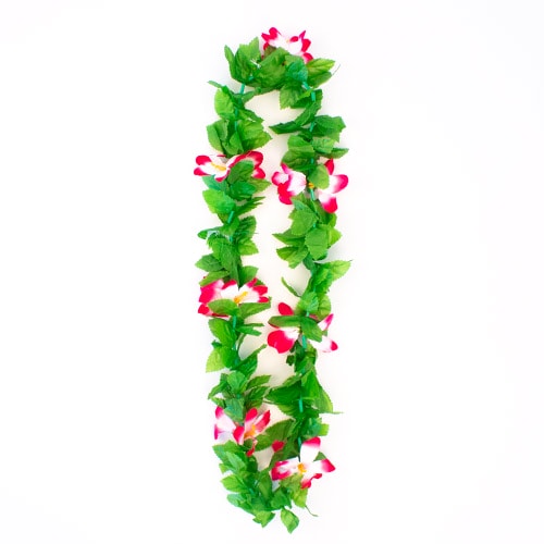 Assorted Lulani Hawaiian Fabric Flower Lei Product Gallery Image