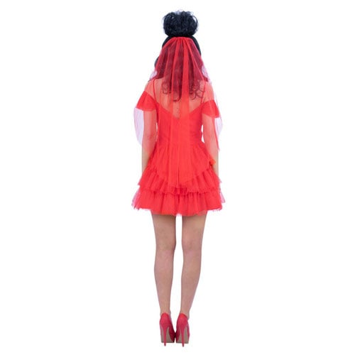 Lydia Bride Beetlejuice Fancy Dress Costume Ladies Extra Small - UK 4-6 Product Gallery Image