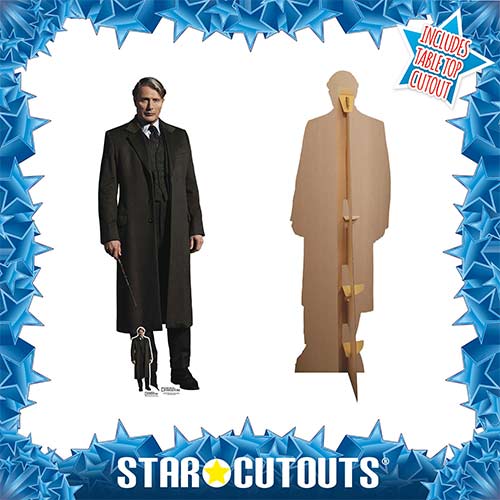 Mads Mikkelsen As Gellert Grindelwald The Secrets of Dumbledore Lifesize Cardboard Cutout 184cm Product Gallery Image