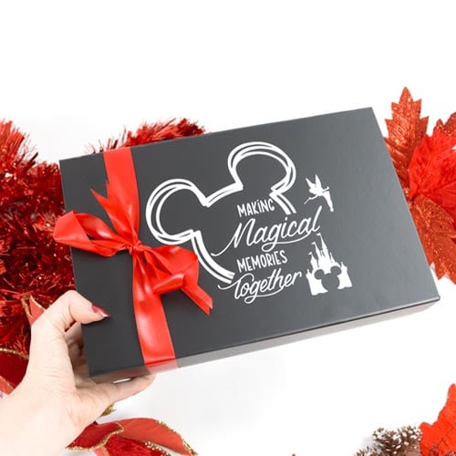 Magical Memories Magnetic Large Black Gift Box 30cm Product Gallery Image