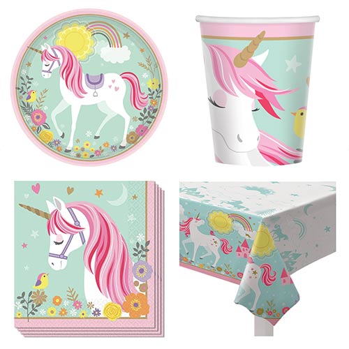 Magical Unicorn 8 Person Value Party Pack Product Image