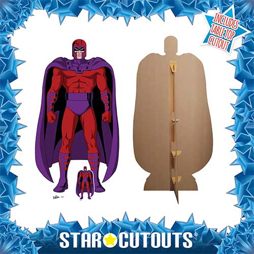 Magneto X-Men Marvel Lifesize Cardboard Cutout 181cm Product Gallery Image
