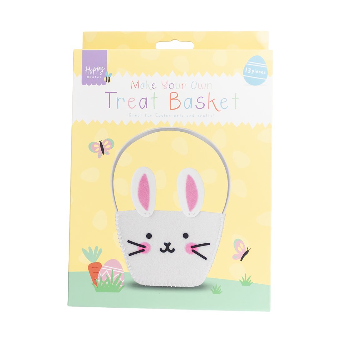 Make Your Own Easter Bunny Felt Treat Basket