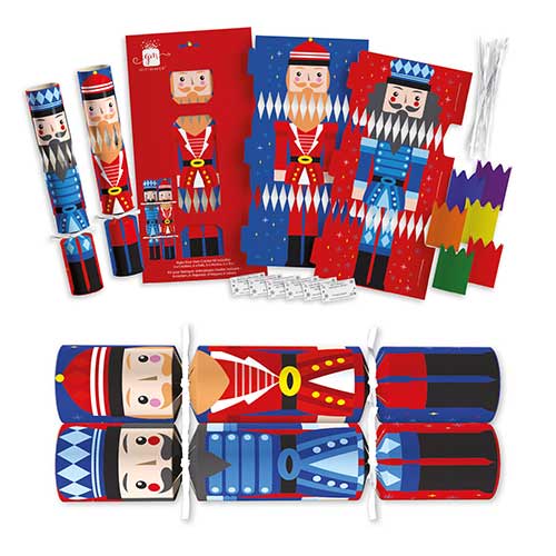 Make Your Own Nutcracker Christmas Crackers 30cm / 12 in - Pack of 8 Product Image