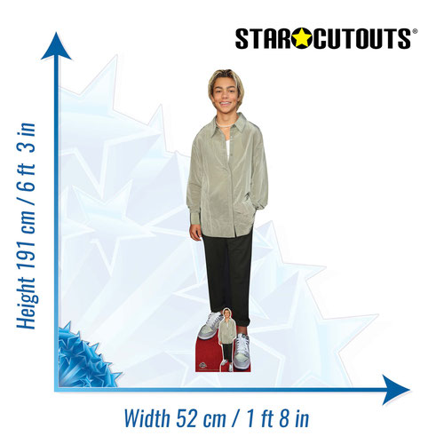 Malachi Barton Lifesize Cardboard Cutout 191cm Product Gallery Image
