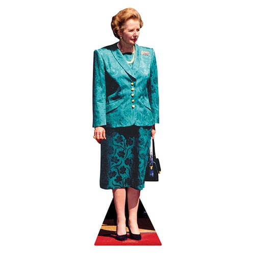 Margaret Thatcher Lifesize Cardboard Cutout 174cm