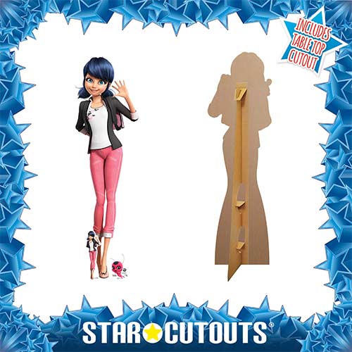 Marinette Dupain-Cheng Miraculous: Tales of Ladybug & Cat Noir Lifesize Cardboard Cutout 137cm Product Gallery Image