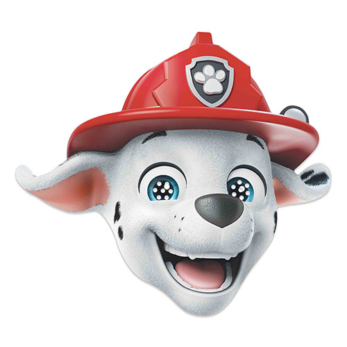 Marshall Paw Patrol Cardboard Face Mask