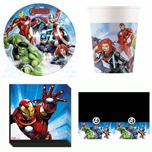 Marvel Avengers 8 Person Value Party Pack