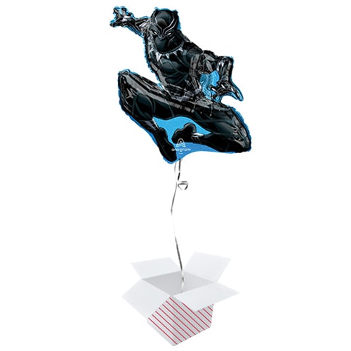 Marvel Black Panther Helium Foil Giant Balloon - Inflated Balloon in a Box Product Gallery Image