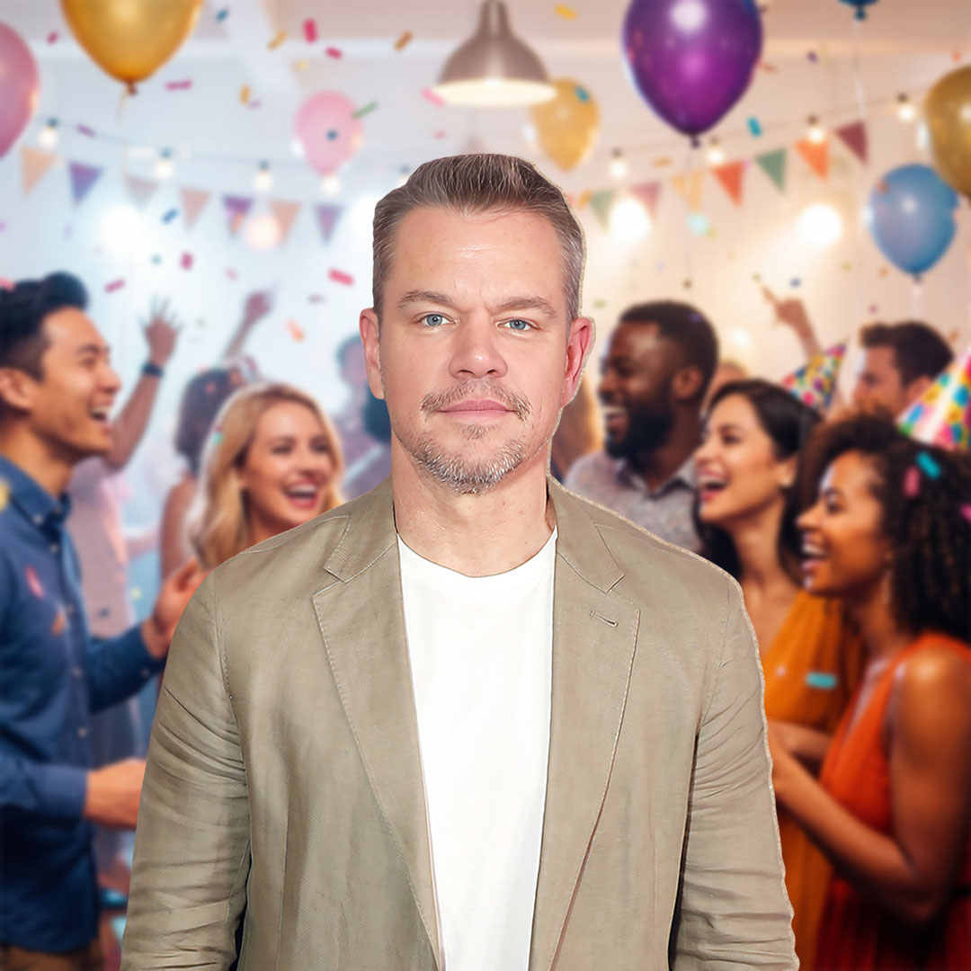 Matt Damon Lifesize Cardboard Cutout 179cm Product Gallery Image