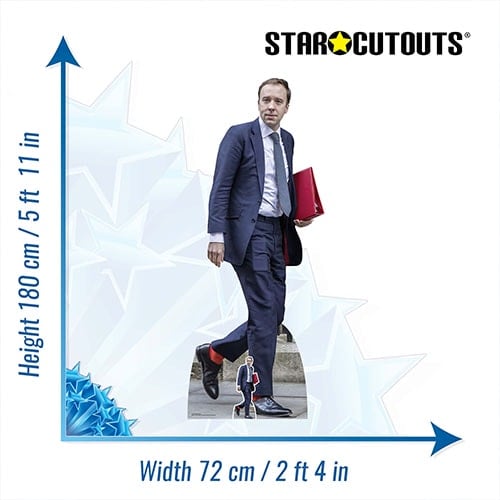 Matt Hancock Lifesize Cardboard Cutout 180cm Product Gallery Image