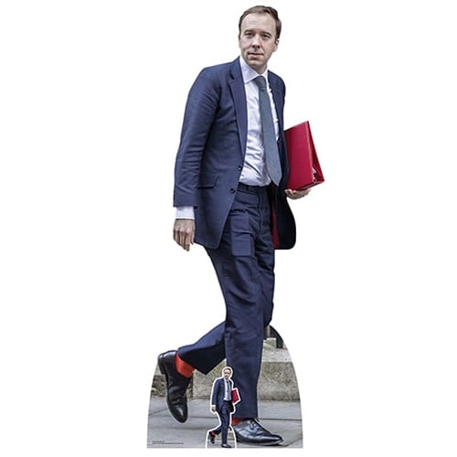 Matt Hancock Lifesize Cardboard Cutout 180cm Product Gallery Image