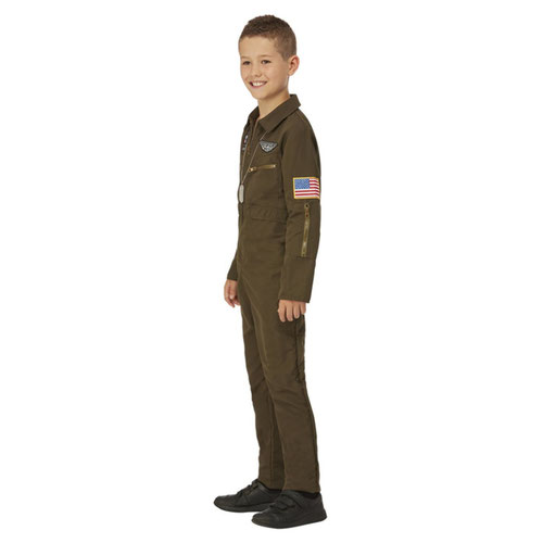 Maverick Top Gun Aviator Fancy Dress Costume Kids Unisex Small - Age 4-6 Product Gallery Image