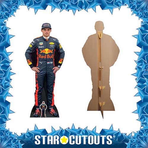 Max Verstappen Lifesize Cardboard Cutout 177cm Product Gallery Image