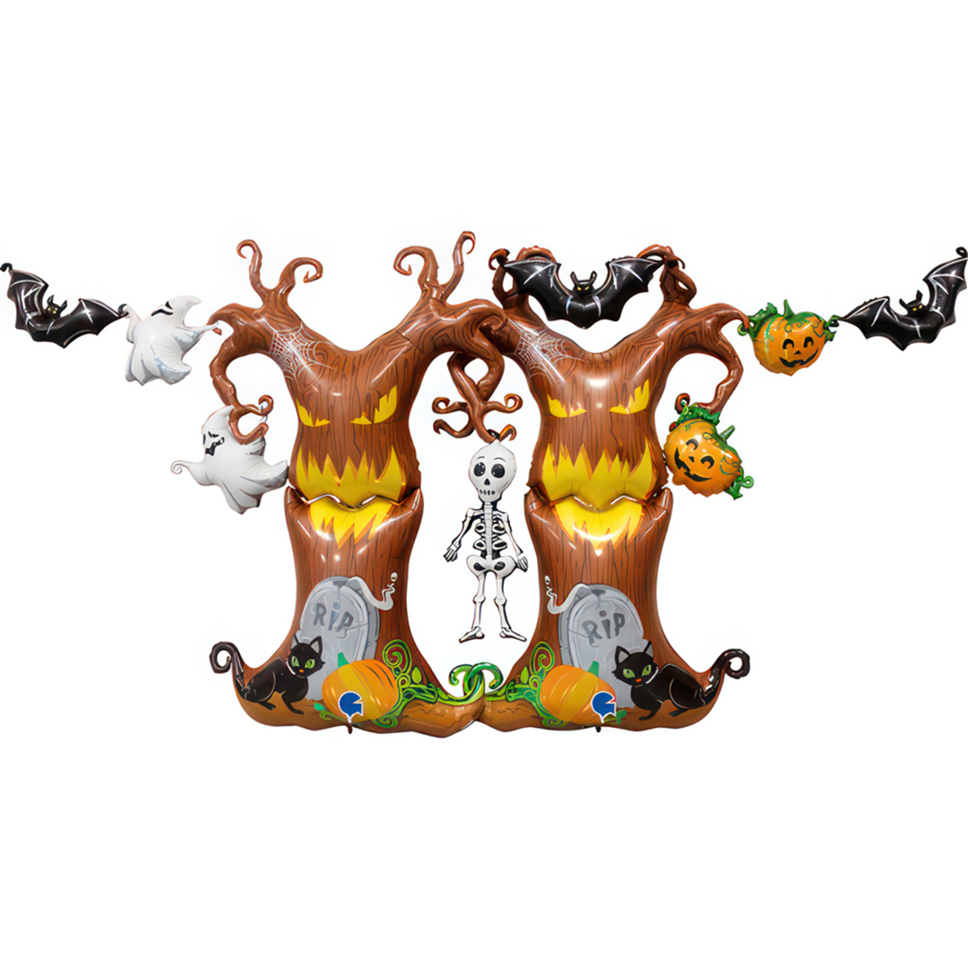 Scary Tree Halloween Maxiloons Giant Foil Balloon 152cm / 60 in View 3