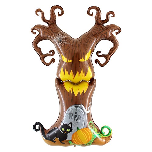 Maxiloons Halloween Scary Tree Foil Giant Balloon 155cm / 61 in Product Gallery Image