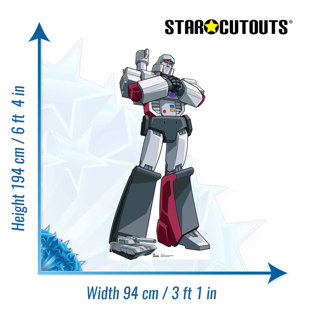 Megatron Transformers Animation Lifesize Cardboard Cutout 194cm Product Gallery Image