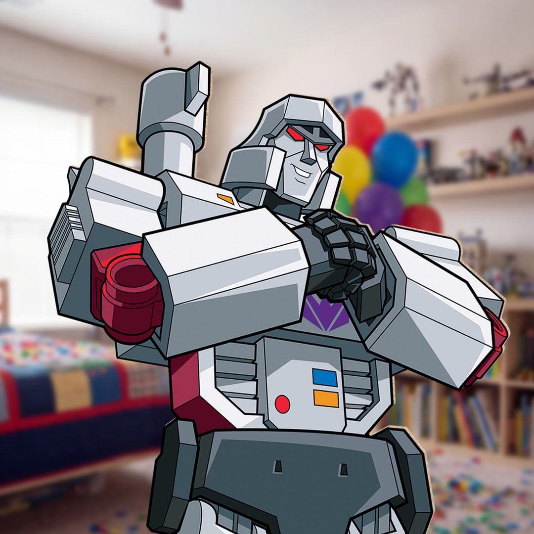 Megatron Transformers Animation Lifesize Cardboard Cutout 194cm Product Gallery Image
