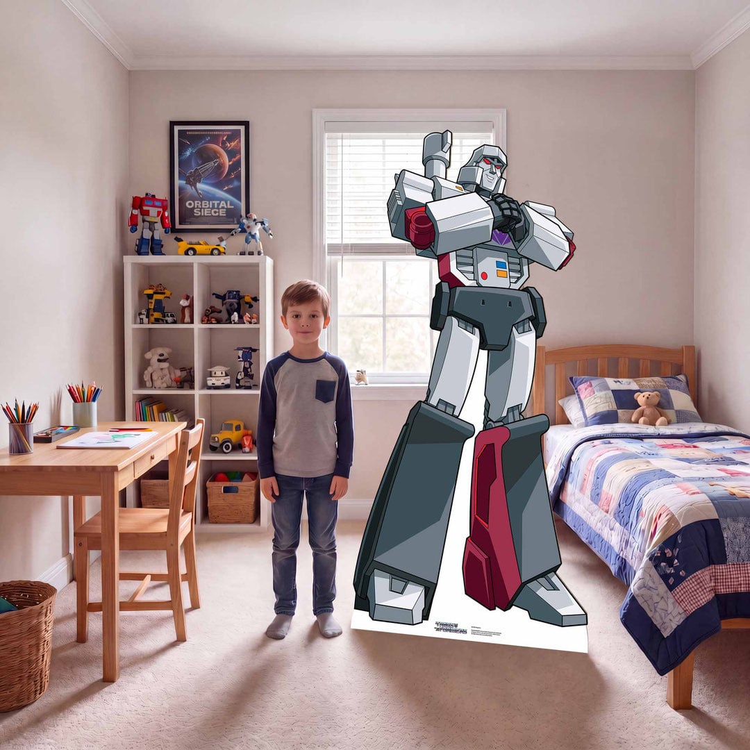 Megatron Transformers Animation Lifesize Cardboard Cutout 194cm Product Gallery Image