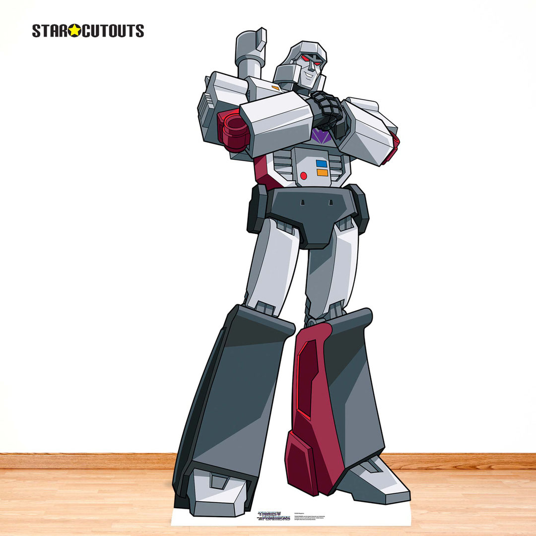 Megatron Transformers Animation Lifesize Cardboard Cutout 194cm Product Gallery Image