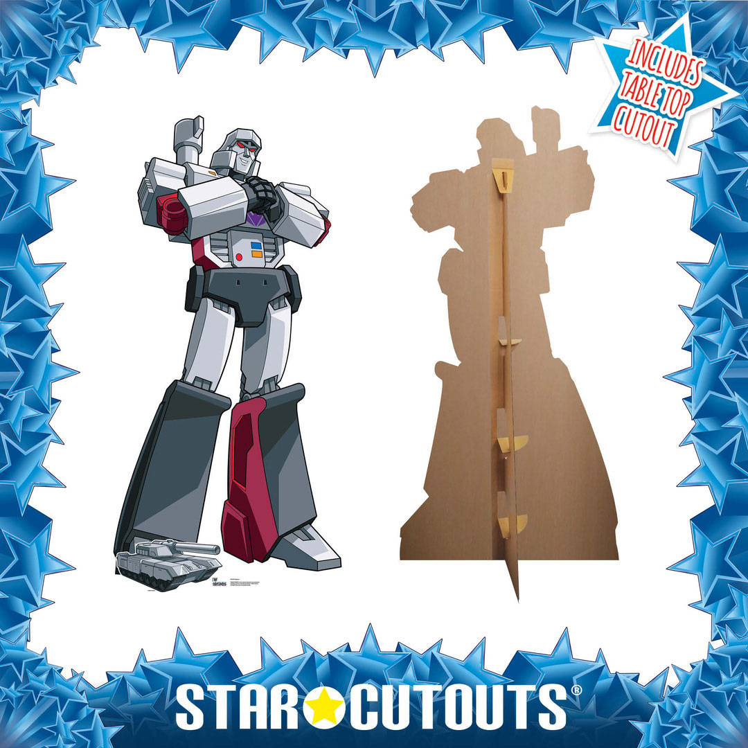 Megatron Transformers Animation Lifesize Cardboard Cutout 194cm Product Gallery Image