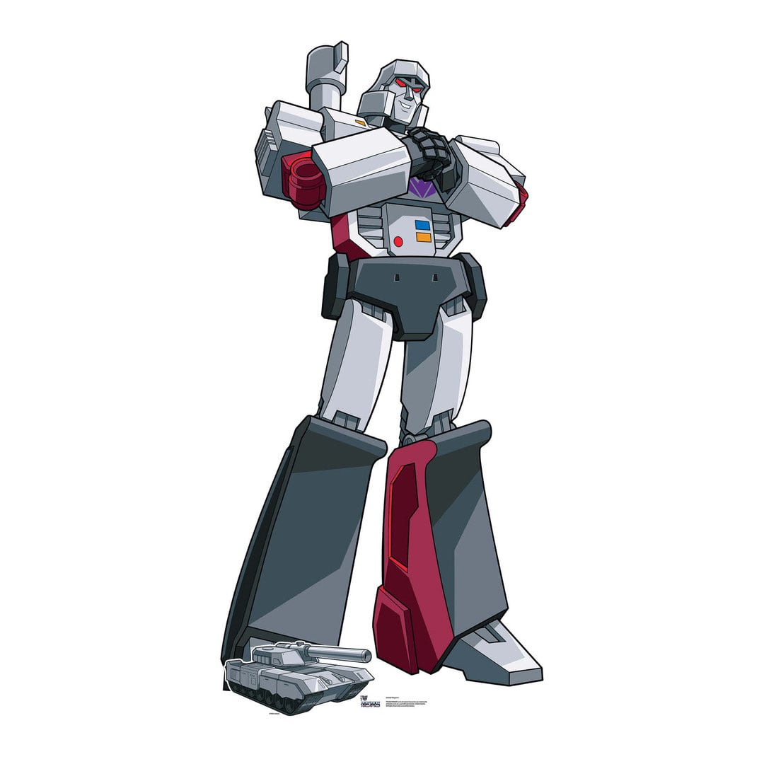 Megatron Transformers Animation Lifesize Cardboard Cutout 194cm