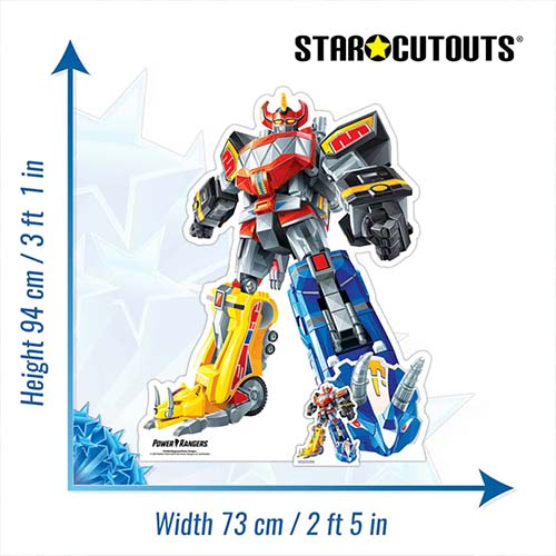 Megazord (Power Rangers) Star Mini Cardboard Cutout 94cm Product Gallery Image
