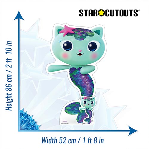 MerCat Gabby's Dollhouse Dreamworks Star Mini Cardboard Cutout 86cm Product Gallery Image