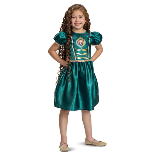 Merida Brave Disney Basic Girls Fancy Dress Costume Kids Age 7-8 Product Gallery Image