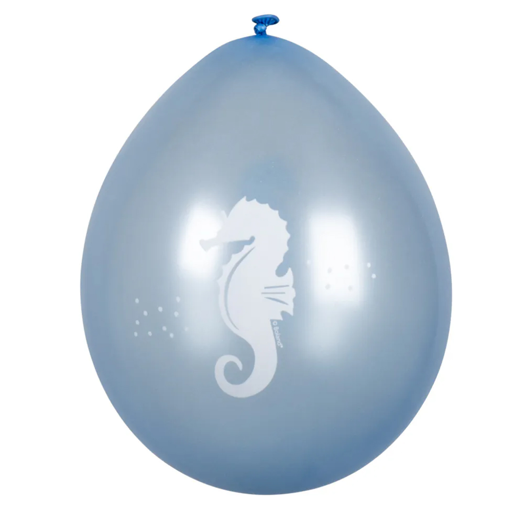 Mermaid Air Fill Latex Balloons 25cm / 10 in - Pack of 6 View 3