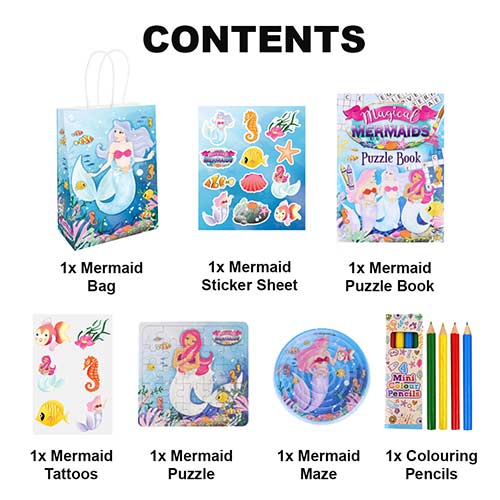 Mermaid Pre-Filled Party Favour Bag Product Gallery Image