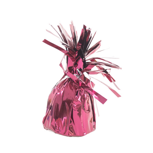 Metallic Burgundy Red Foil Balloon Weight 175g Product Image