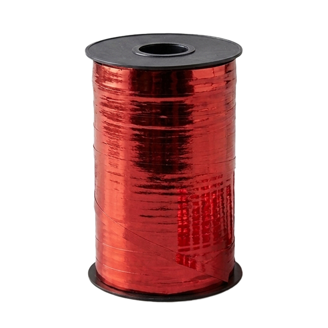 Metallic Red Curling Ribbon 546 yd / 500m View 4