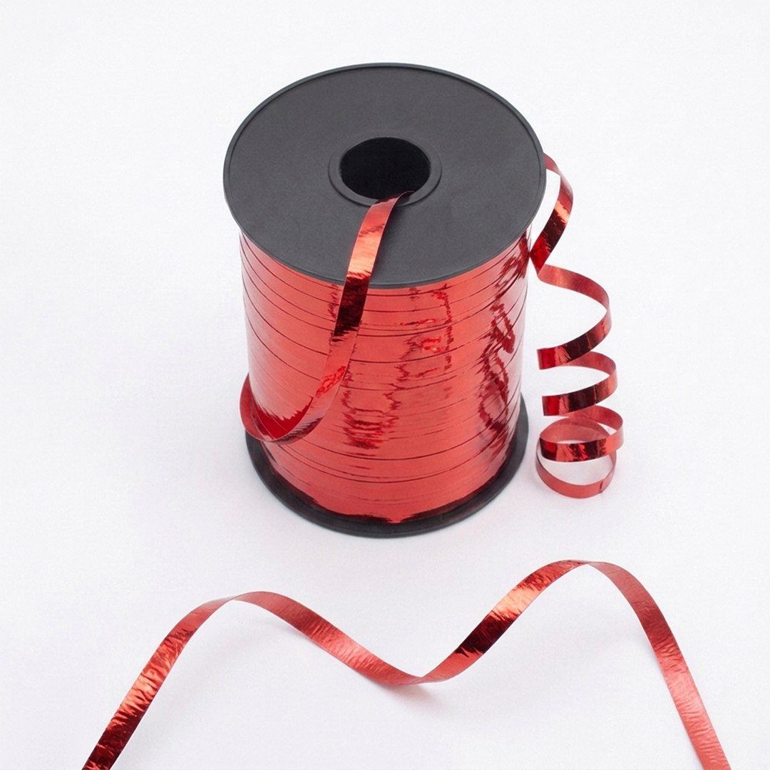 Metallic Red Curling Ribbon 546 yd / 500m