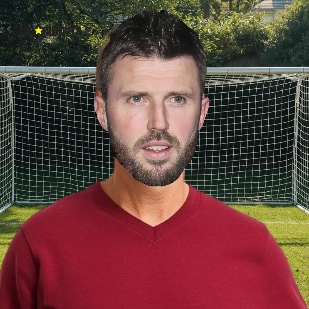 Michael Carrick Cardboard Face Mask Product Gallery Image