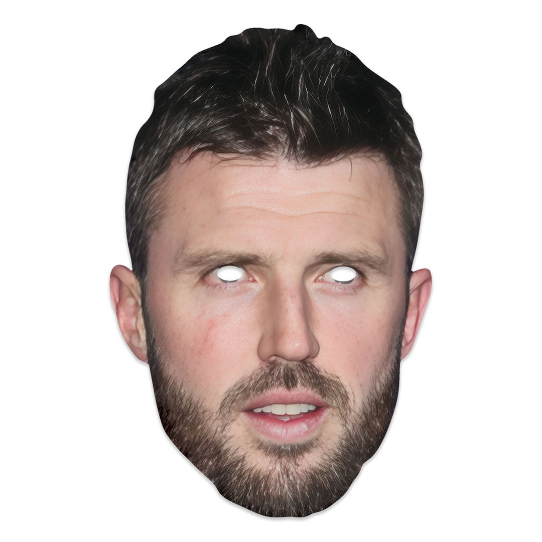 Michael Carrick Cardboard Face Mask