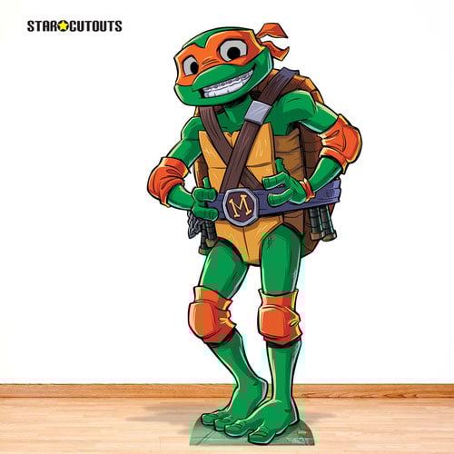 Michelangelo Tales of TMNT Teenage Mutant Ninja Turtles Lifesize Cardboard Cutout 133cm Product Gallery Image