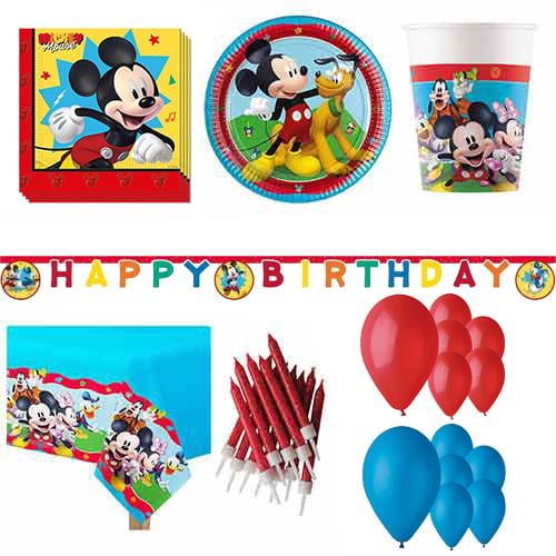 Mickey Mouse Disney 16 Person Deluxe Party Pack