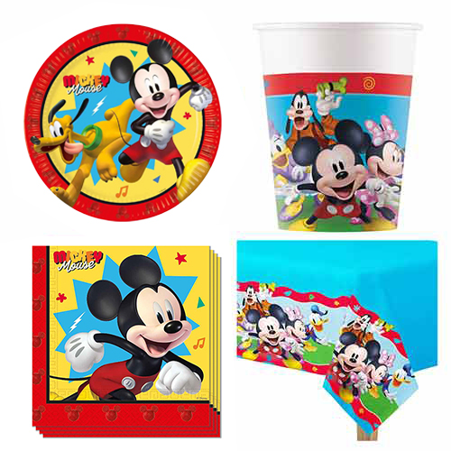 Mickey Mouse Disney 8 Person Value Party Pack
