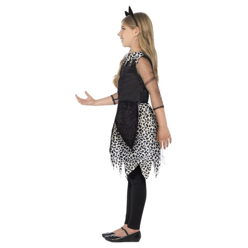 Midnight Cat Girls Deluxe Fancy Dress Costume Kids Small - Age 4-6 Product Gallery Image