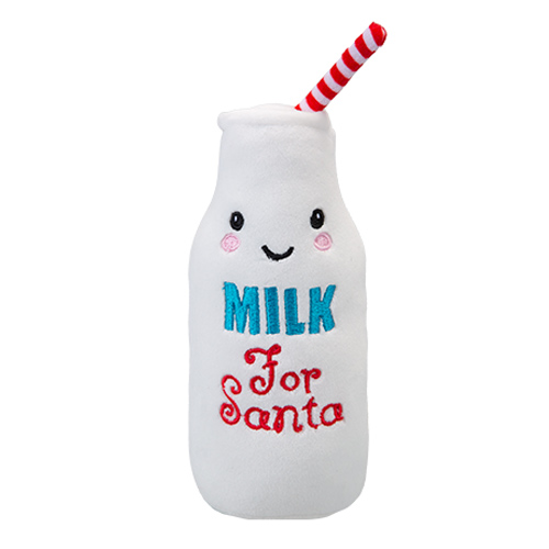 Milk For Santa Softlings Christmas Foodies Plush Soft Toy 16cm Product Image