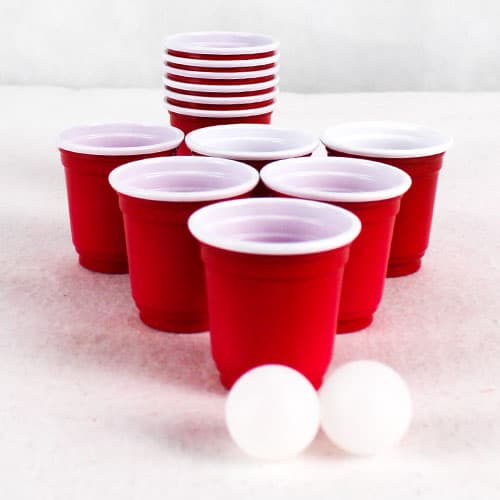 Mini Beer Pong Set - Pack of 14 Product Gallery Image