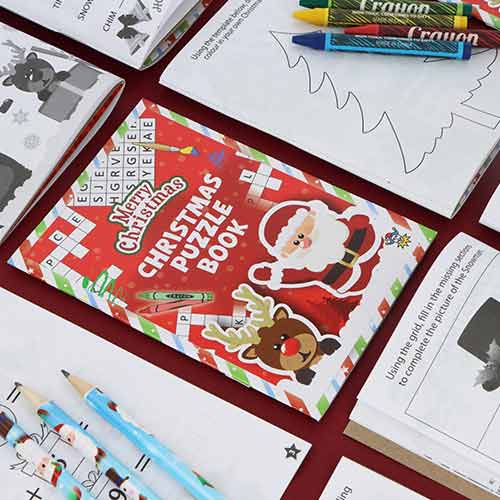 Mini Christmas Puzzle Book 15cm Product Gallery Image