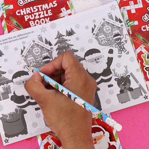 Mini Christmas Puzzle Book 15cm Product Gallery Image